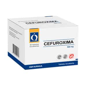 Cefuroxima IQ 500mg Tableta Recubierta