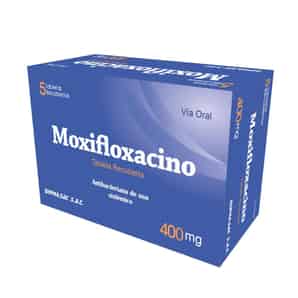 Moxifloxacino DIPH 400mg Tableta Recubierta