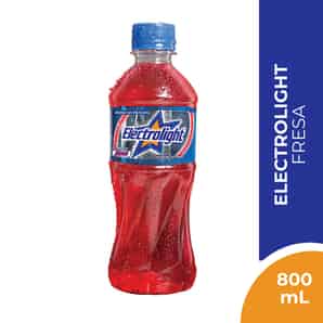 Bebida con electrolitos Electrolight sabor Fresa