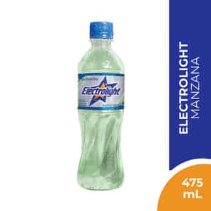 Bebida con electrolitos Electrolight sabor Manzana - Frasco 475ML