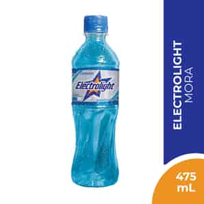 Bebida con electrolitos Electrolight sabor Mora - Frasco 475ML