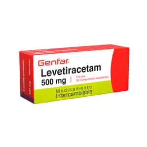 Levetiracetam 500mg Comprimido Recubierto