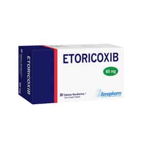 Etoricoxib 60mg Tableta Recubierta