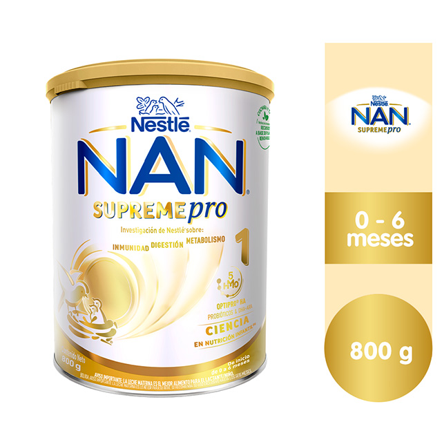 Leche Fórmula Infantil Nan® Confort Total 1 Expert Pro 900g Sabor N/A