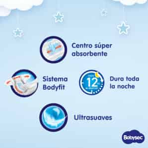 Pañal Babysec Super Premium Talla XG