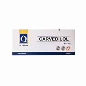 Carvedilol 12.5mg Tableta