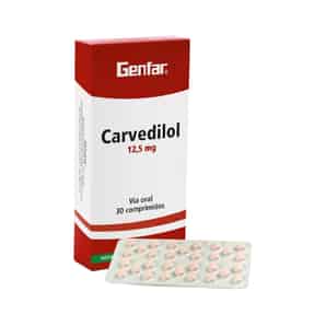 Carvedilol 12.5 mg Comprimido