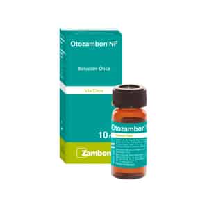 Otozambon NF 10000 UI + 10.0mg + 1.0mg + 40.0 mg/1mL Solución Otica