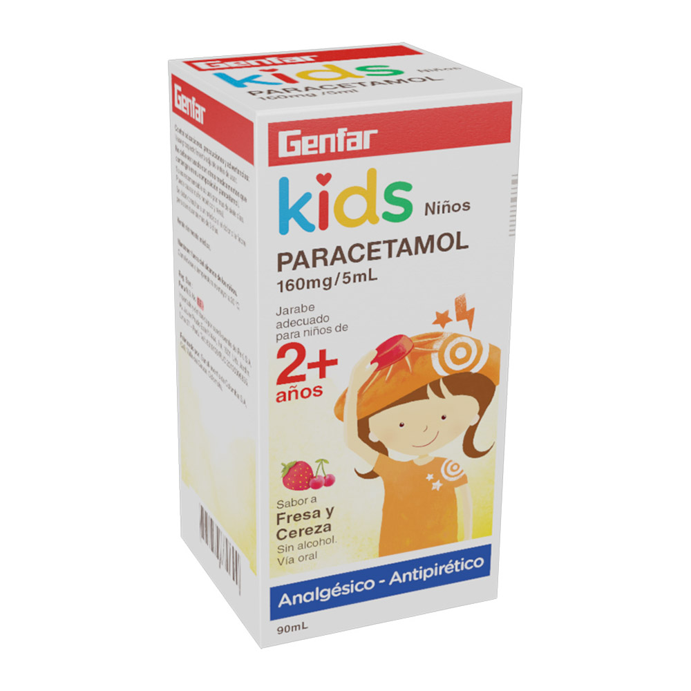 Paracetamol 160mg/5mL Jarabe Inkafarma