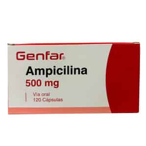 AMPICILINA GEF 500MG Capsula