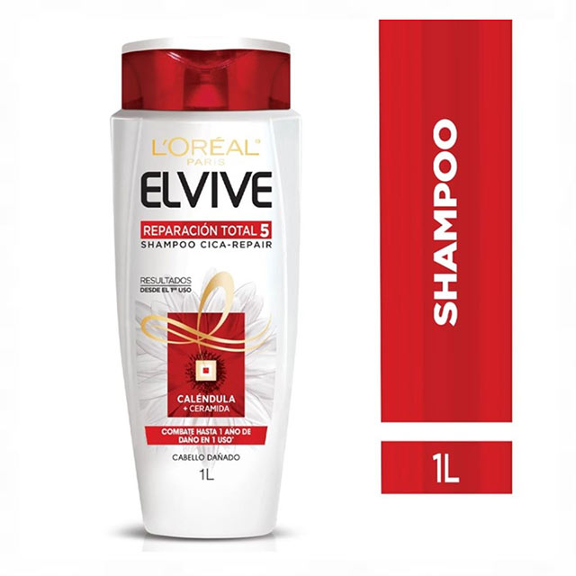 Shampoo Reparación Total 5 Elvive 1L Mifarma