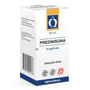 Prednisona 5mg-5ml Solución Oral