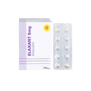 Elaxant  5 mg Tableta Liberación retardada