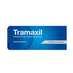 Tramaxil 37.5mg + 325mg Tableta Recubierta