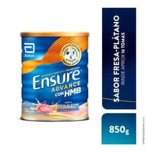 Ensure Advance&nbsp;con  HMB Fresa-Platano 850 gr