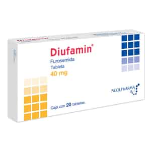 Diufamin 40 MG Tabletas