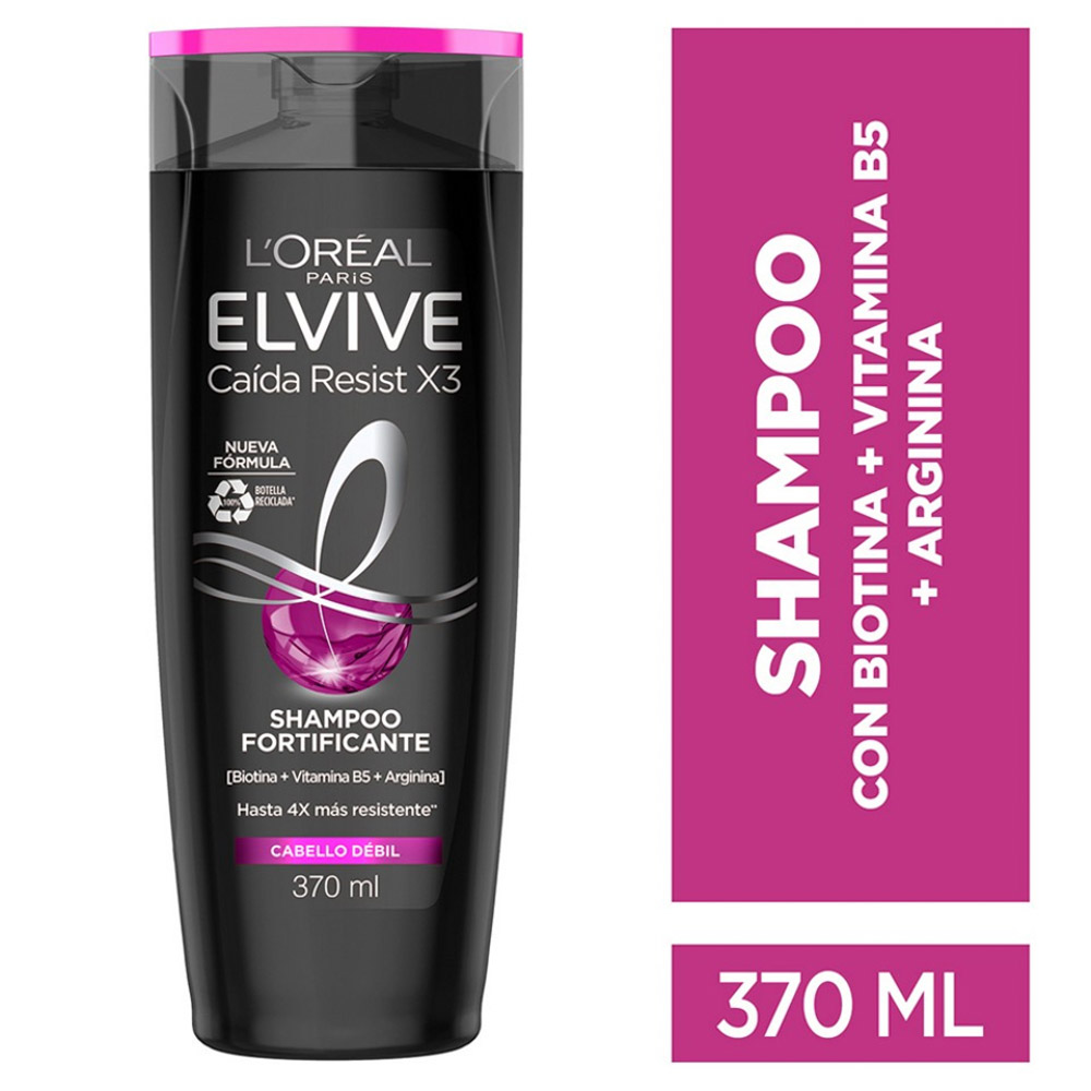 Shampoo Elvive para Cabello Largo de 370 mL