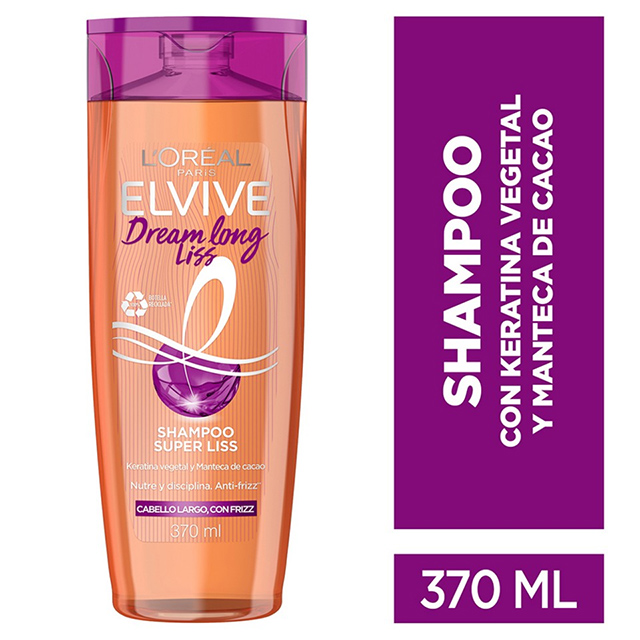 Shampoo Elvive Dream Long Liss Cabello Con Frizz Mifarma
