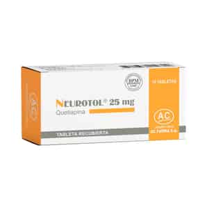 Neurotol 25mg Tableta recubierta