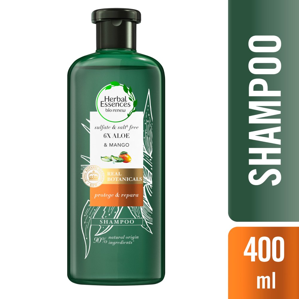 Shampoo Herbal Essences Bio Renew Aloe & Mango Inkafarma