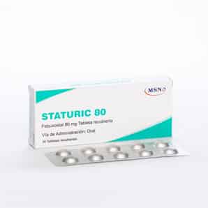 Staturic 80 80mg Tableta recubierta