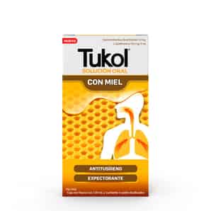Tukol (10mg+100mg)/5mL Solución Oral