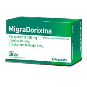 Migradorixina 300mg+100mg+1mg Comprimido Recubierto