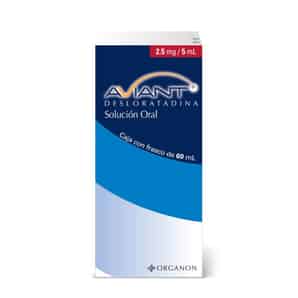 AVIANT 2.5MG/5ML SOLUCION ORAL