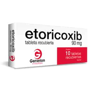 Etoricoxib 90mg Tableta recubierta