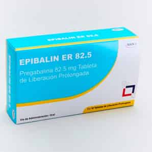 Epibalin Er 82.5 82.5mg Tableta de liberación prolongada
