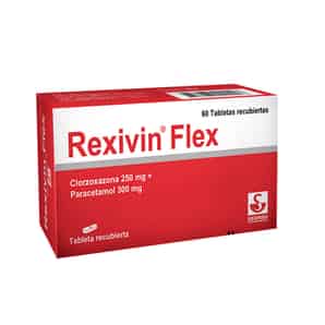 Rexivin flex 250mg+300mg Tableta recubierta