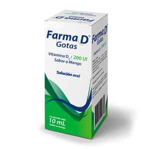 Farma D Gotas 200UI Solución oral
