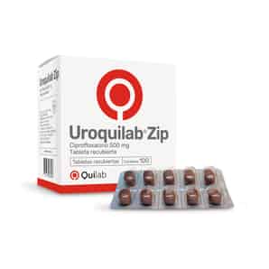 Uroquilab Zip 500mg Tableta recubierta