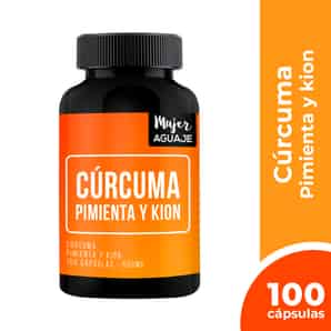 Mujer Aguaje Cúrcuma con Pimienta y Kion 500mg