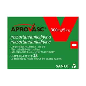 Aprovasc 300mg/5mg Comprimido recubierto