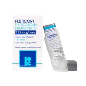 Fluticort 125mcg/dosis Aerosol para Inhalación