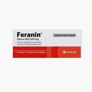 Feranin 100mg Tableta masticable