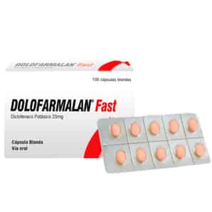 DOLOFARMALAN FAST 25MG CAPSULA BLANDA