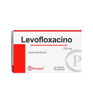 Levofloxacino 750mg Tableta Recubierta