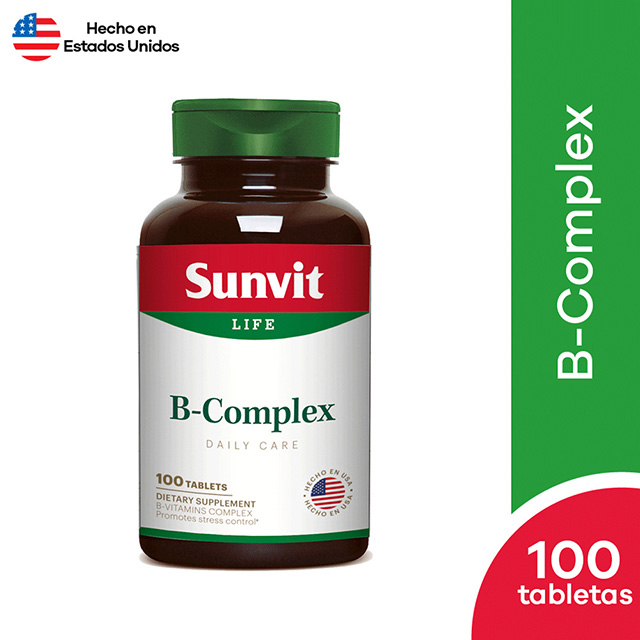 Sunvit B Complex 100 Tableta - Mifarma