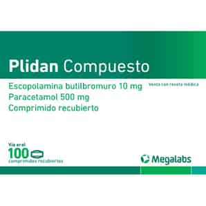 Plidan compuesto 10mg+500mg Comprimido recubierto