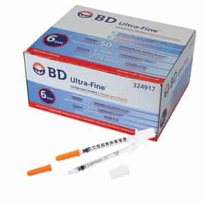Jeringa para Insulina BD Ultrafine