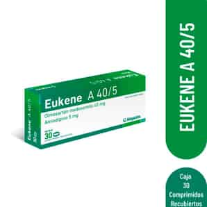 Eukene A 40/5 40mg+5mg Comprimido recubierto