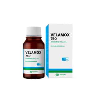 Velamox 750 Polvo para suspensión oral