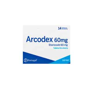 Arcodex 60mg Tableta recubierta