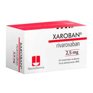 Xaroban 2.5 mg Comprimido recubierto