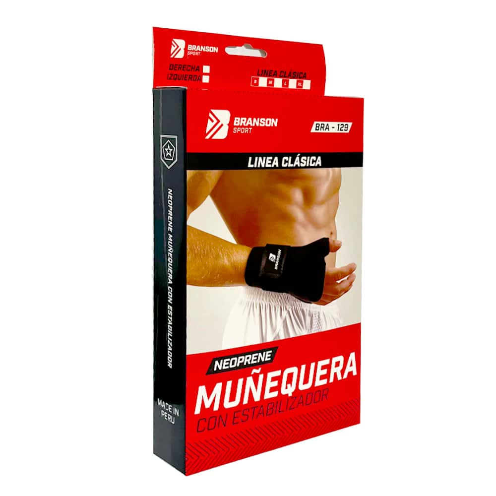 Branson muñequera C/Ferula Bilat T/L
