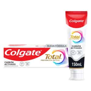 Crema Dental Colgate Total Carbón Activado Prevención Activa