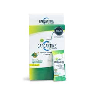 Gargantine Caramelo sabor  Menta Miel Eucaliptol