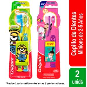 Cepillo Colgate Extra Suave Agnes 2 - 5 Años